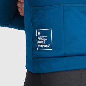 SPORTFUL CYCLING SRK JACKET TEAL BLU
