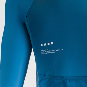 SPORTFUL CYCLING BODYFIT PRO THERMAL JERSEY TEAL BLU