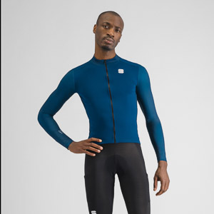 SPORTFUL CYCLING SRK THERMAL JERSEY TEAL BLU