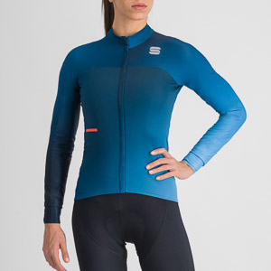 SPORTFUL CYCLING BODYFIT PRO W THERMAL JERSEY TEAL BLU