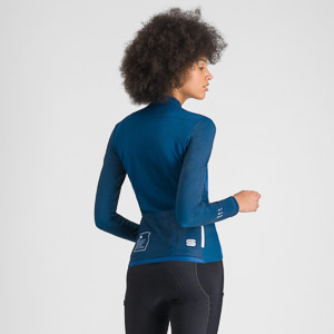 SPORTFUL CYCLING SRK THERMAL W JERSEY TEAL BLU