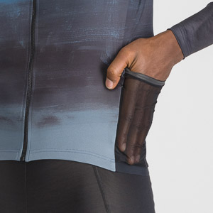 SPORTFUL CYCLING FLOW  SUPERGIARA THERMAL JERSEY TEAL BLU