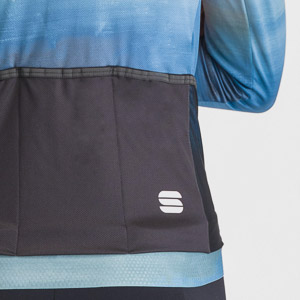 SPORTFUL CYCLING FLOW SUPERGIARA W THERMAL JERSEY BLUE VINTAGE
