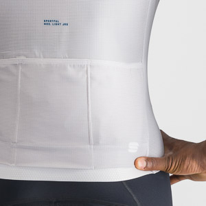 SPORTFUL CYCLING LIGHT JERSEY STONE GREY/WHITE