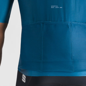 SPORTFUL CYCLING LIGHT JERSEY TEAL BLUE/NAVY