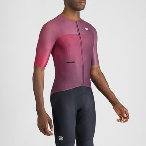SPORTFUL CYCLING LIGHT JERSEY BORDEAUX/RED