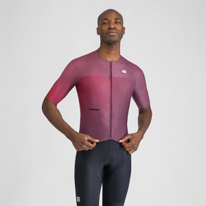SPORTFUL CYCLING LIGHT JERSEY BORDEAUX/RED