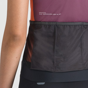 SPORTFUL CYCLING SUPERGIARA LOGO W JERSEY BORDEAUX/ABBEY STONE