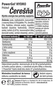 PowerBar PowerGel Hydro Cherry 67ml