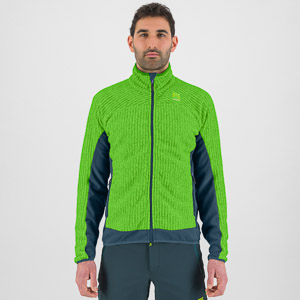 Karpos Rocchetta Fleece Green Flash/Midnight