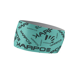 Karpos Pelmo Headband Aqua Ski/Black Sand