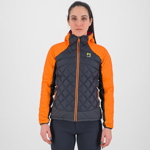 Karpos Lastei Active Plus W Jacket Vulcan/Vibrant Orange