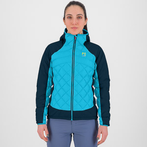 Karpos Lastei Active Plus W Jacket Blue Atoll/Midnight