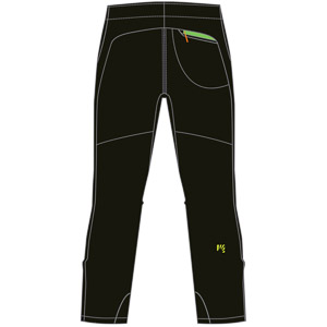 Karpos Wall Evo Pant Black/Ombre Blue/Jasmine Green