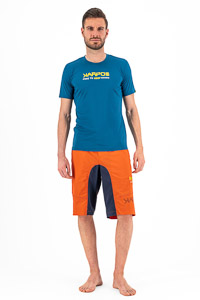 Karpos Ballistic Evo Short Tangerine T./Outer Space/Moroc