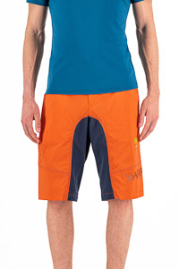 Karpos Ballistic Evo Short Tangerine T./Outer Space/Moroc