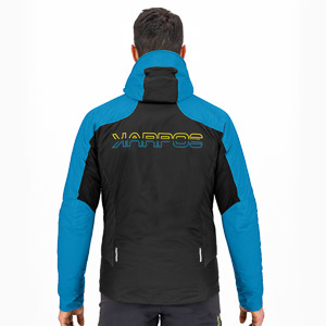 KARPOS VINSON JACKET BLACK/BLUE JEWEL