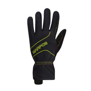 Karpos Alagna Glove Black/Kiwi Colada