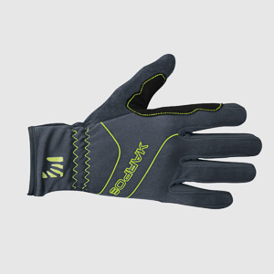 Alagna Glove Dark Slate/lime Green