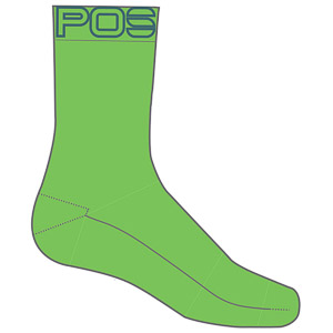 Karpos Rapid Sock Green Fluo/Hydro