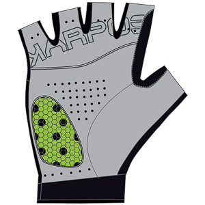 Karpos Rapid 1/2 Fingers Glove Black