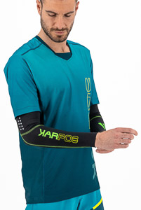 Karpos Leg Warmers Black/Green Fluo