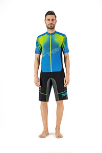 Karpos Jump Jersey Print 1 Indigo B./Black/Green