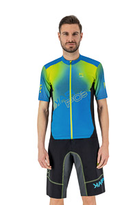 Karpos Jump Jersey Print 1 Indigo B./Black/Green