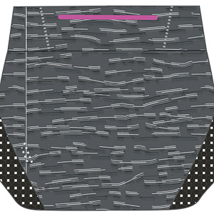 Karpos Pian Di Cengia Skirt Dark Grey/Cabaret