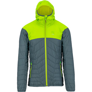 Lyskamm Evo Jacket Dark Slate/Lime Green