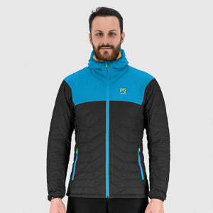 KARPOS LYSKAMM EVO JACKET BLACK/BLUE JEWEL