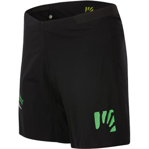 Lavaredo Shorts Black/Green Fluo