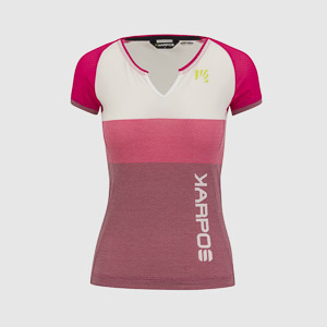 Karpos Moved Evo W Jersey Innuendo/White/Cherries Jubile