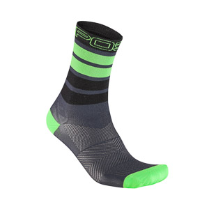 Verve Sock Ombre Blue/Black/Jasmine Green