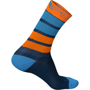 Verve Socks Bluette/Orange Fluo