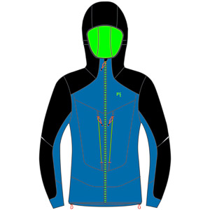 Karpos K-Performance Hybrid Jacket Indigo B./Black