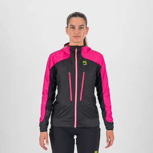 Karpos K-Performance Hybrid W Jacket Black/Cabaret