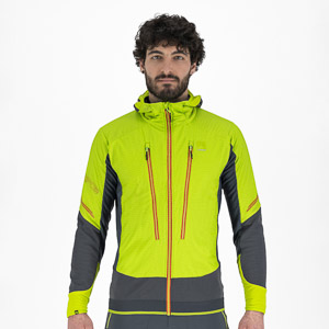 KARPOS ALAGNA PLUS EVO JACKET LIME GREEN/DARK SLATE