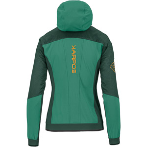 KARPOS ALAGNA PLUS EVO W JACKET FROSTY S./JUNGLE GREEN