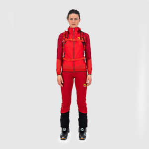 KARPOS ALAGNA PLUS EVO W JACKET POINSETTIA/JESTER RED