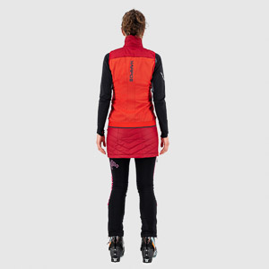 KARPOS ALAGNA PLUS EVO W VEST POINSETTIA/JESTER RED