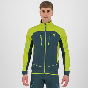 Karpos Alagna Evo Jacket Forest/Kiwi Colada