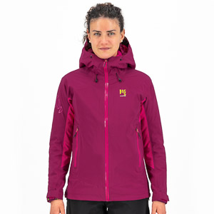 KARPOS STORM EVO W JACKET RASPBERRY R./CABARET