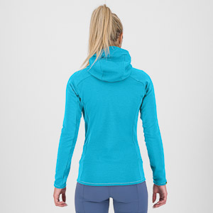 Karpos Mezzodi Hoodie W Fleece Blue Atoll