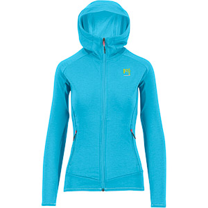 Karpos Mezzodi Hoodie W Fleece Blue Atoll