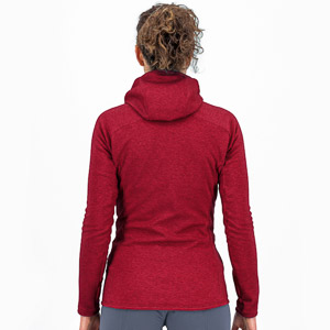 KARPOS MEZZODI HOODIE W FLEECE JESTER RED