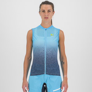 Karpos Verve Evo W Sleeveless Blue Atoll/Sky Captain