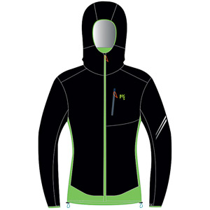 Karpos Lot Evo Jacket Black/Jasmine Green