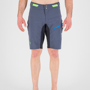 Karpos Val Viola Short Ombre Blue/Black/Green Fluo