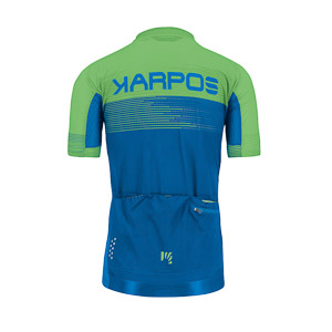 Green Fire Jersey Indigo B/Green Fluo